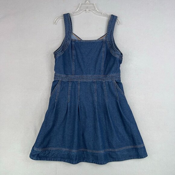 Joie Denim Dress Joie Blue Denim Button-Up Top